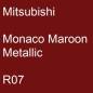 Preview: Mitsubishi, Monaco Maroon Metallic, R07.